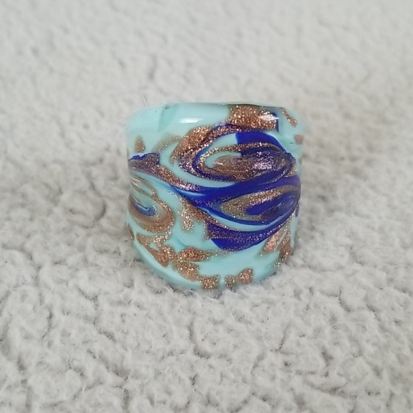 GLASS RING - Picture 1 of 4